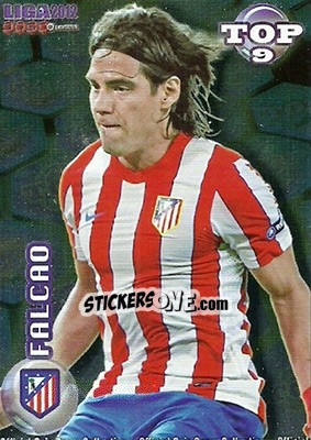 Sticker Falcao - Campeonato Nacional De Liga 2011-2012 - Mundicromo