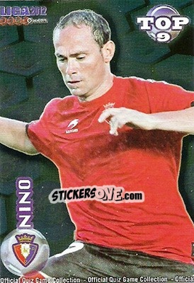 Sticker Nino - Campeonato Nacional De Liga 2011-2012 n. 629 - Mundicromo