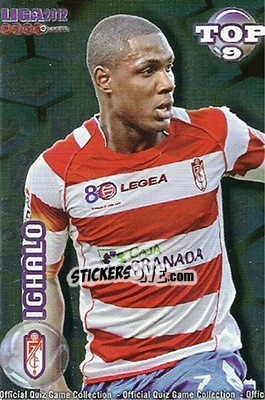Sticker Ighalo - Campeonato Nacional De Liga 2011-2012 n. 630 - Mundicromo