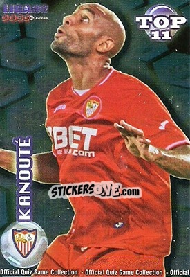 Sticker Kanouté - Campeonato Nacional De Liga 2011-2012 n. 635 - Mundicromo