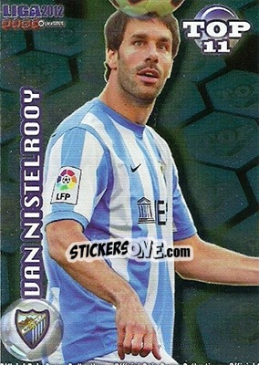 Sticker Van Nistelrooy - Campeonato Nacional De Liga 2011-2012 n. 636 - Mundicromo