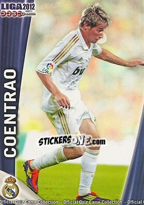 Sticker Coentrao - Campeonato Nacional De Liga 2011-2012 - Mundicromo