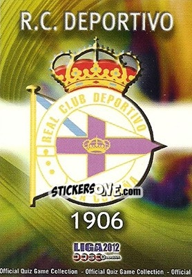 Sticker Escudo - Campeonato Nacional De Liga 2011-2012 - Mundicromo