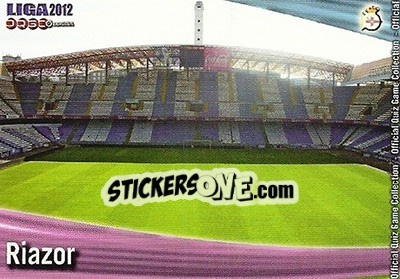 Sticker Riazor - Campeonato Nacional De Liga 2011-2012 - Mundicromo