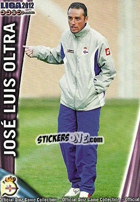 Cromo José Luis Oltra - Campeonato Nacional De Liga 2011-2012 n. 714 - Mundicromo