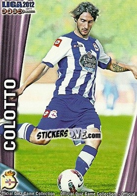Sticker Colotto - Campeonato Nacional De Liga 2011-2012 - Mundicromo
