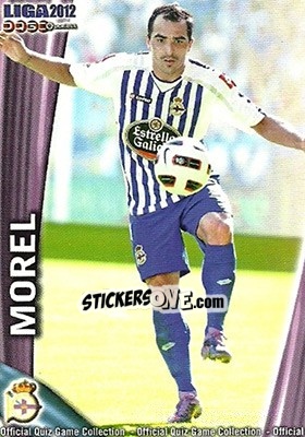 Cromo Morel - Campeonato Nacional De Liga 2011-2012 - Mundicromo