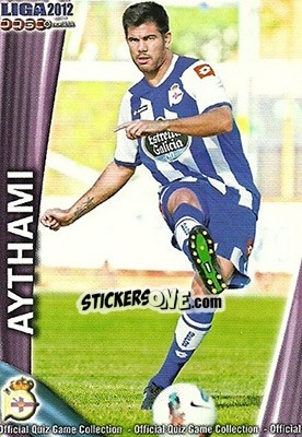 Sticker Aythami - Campeonato Nacional De Liga 2011-2012 n. 720 - Mundicromo