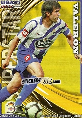 Sticker Valerón - Campeonato Nacional De Liga 2011-2012 - Mundicromo