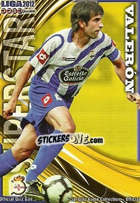 Sticker Valerón - Campeonato Nacional De Liga 2011-2012 n. 731 - Mundicromo