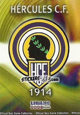 Sticker Escudo - Campeonato Nacional De Liga 2011-2012 - Mundicromo