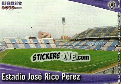 Sticker Rico Pérez - Campeonato Nacional De Liga 2011-2012 - Mundicromo