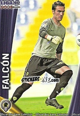 Cromo Falcón - Campeonato Nacional De Liga 2011-2012 - Mundicromo