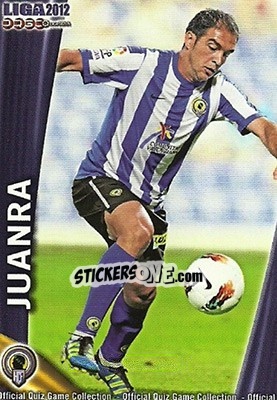 Sticker Juanra - Campeonato Nacional De Liga 2011-2012 - Mundicromo