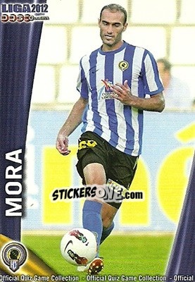 Figurina Mora - Campeonato Nacional De Liga 2011-2012 - Mundicromo