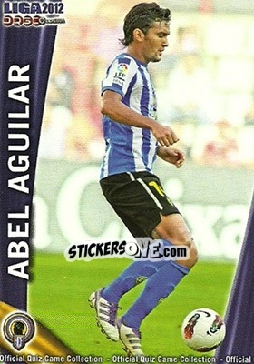Figurina Abel Aguilar - Campeonato Nacional De Liga 2011-2012 - Mundicromo