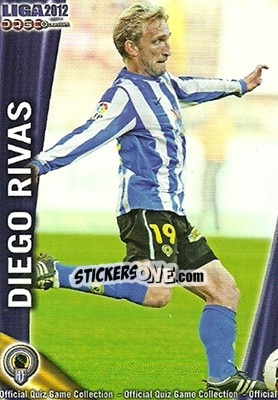 Cromo Diego Rivas - Campeonato Nacional De Liga 2011-2012 - Mundicromo