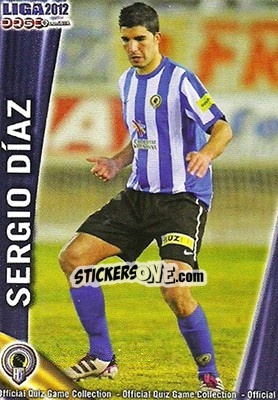 Figurina Sergio - Campeonato Nacional De Liga 2011-2012 - Mundicromo