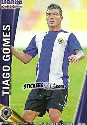 Sticker Tiago - Campeonato Nacional De Liga 2011-2012 - Mundicromo
