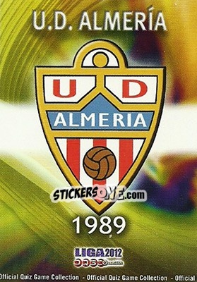 Sticker Escudo - Campeonato Nacional De Liga 2011-2012 - Mundicromo