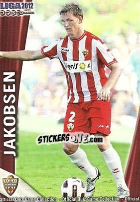 Sticker Jakobsen - Campeonato Nacional De Liga 2011-2012 n. 758 - Mundicromo
