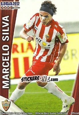 Sticker Marcelo Silva - Campeonato Nacional De Liga 2011-2012 - Mundicromo