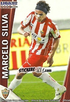 Figurina Marcelo Silva - Campeonato Nacional De Liga 2011-2012 - Mundicromo