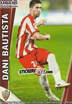 Cromo Dani Bautista - Campeonato Nacional De Liga 2011-2012 - Mundicromo