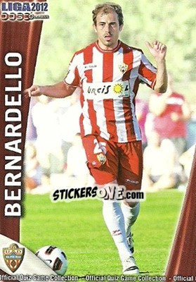 Figurina Bernardello - Campeonato Nacional De Liga 2011-2012 - Mundicromo