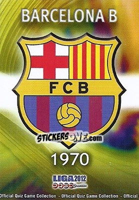 Sticker Escudo - Campeonato Nacional De Liga 2011-2012 - Mundicromo