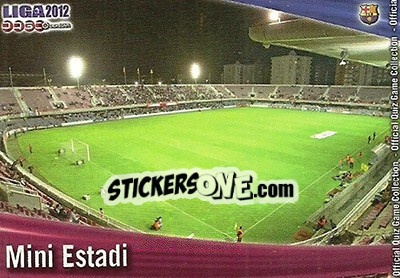 Sticker Mini Estadi - Campeonato Nacional De Liga 2011-2012 - Mundicromo