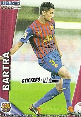 Sticker Bartra - Campeonato Nacional De Liga 2011-2012 n. 780 - Mundicromo
