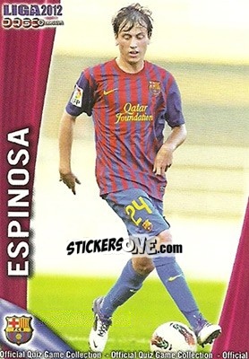 Sticker Espinosa - Campeonato Nacional De Liga 2011-2012 - Mundicromo