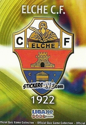 Sticker Escudo - Campeonato Nacional De Liga 2011-2012 - Mundicromo