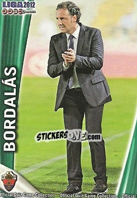 Sticker José Bordalás - Campeonato Nacional De Liga 2011-2012 n. 798 - Mundicromo