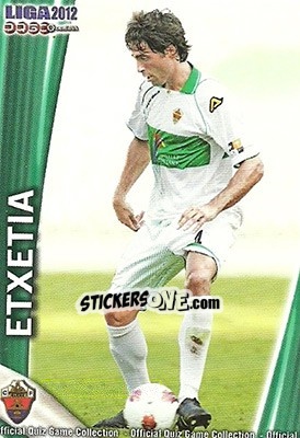 Sticker Etxeita - Campeonato Nacional De Liga 2011-2012 - Mundicromo