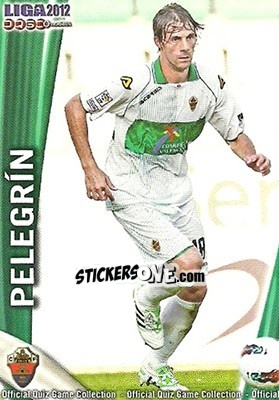 Sticker Pelegrín - Campeonato Nacional De Liga 2011-2012 - Mundicromo