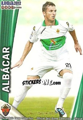 Cromo Albacar - Campeonato Nacional De Liga 2011-2012 - Mundicromo