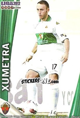 Cromo Xumetra - Campeonato Nacional De Liga 2011-2012 - Mundicromo