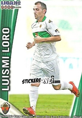 Sticker Luismi Loro - Campeonato Nacional De Liga 2011-2012 - Mundicromo
