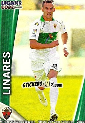 Figurina Linares - Campeonato Nacional De Liga 2011-2012 - Mundicromo