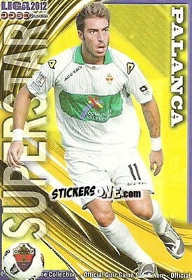 Sticker Palanca - Campeonato Nacional De Liga 2011-2012 - Mundicromo