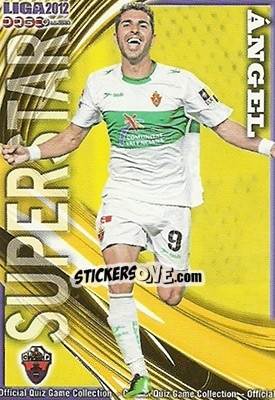 Sticker Ángel - Campeonato Nacional De Liga 2011-2012 n. 816 - Mundicromo
