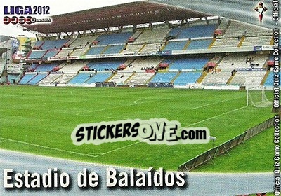 Cromo Balaídos - Campeonato Nacional De Liga 2011-2012 - Mundicromo