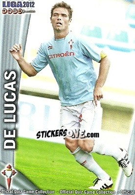 Sticker De Lucas - Campeonato Nacional De Liga 2011-2012 - Mundicromo