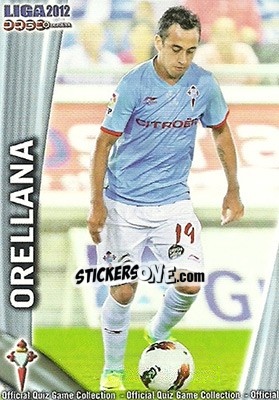 Sticker Orellana - Campeonato Nacional De Liga 2011-2012 - Mundicromo