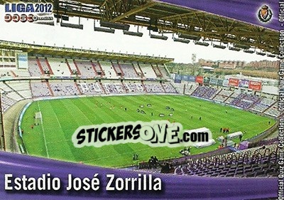 Sticker Zorrilla - Campeonato Nacional De Liga 2011-2012 - Mundicromo