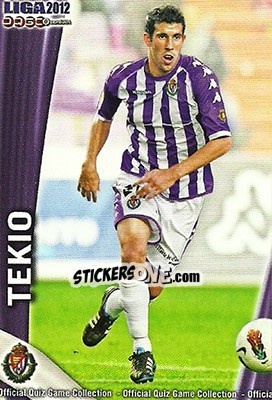 Sticker Tekio - Campeonato Nacional De Liga 2011-2012 - Mundicromo