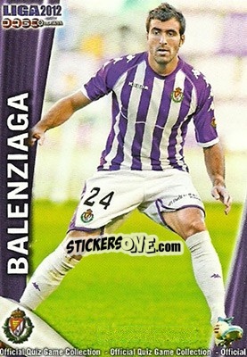 Sticker Balenziaga - Campeonato Nacional De Liga 2011-2012 n. 845 - Mundicromo