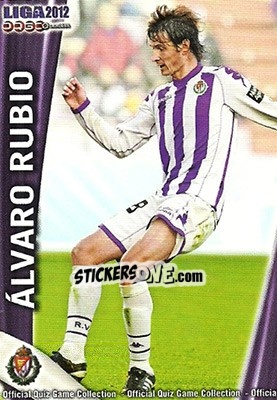 Figurina Alvaro Rubio - Campeonato Nacional De Liga 2011-2012 - Mundicromo